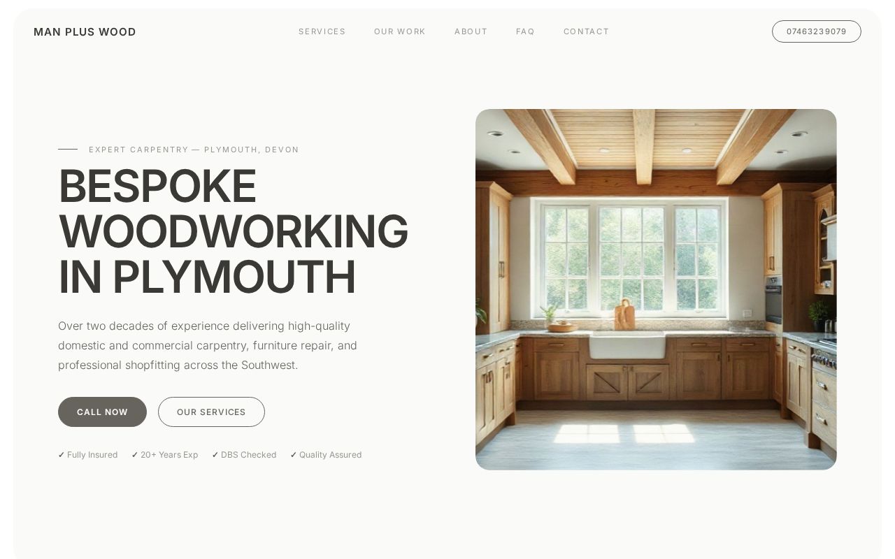 Your new website