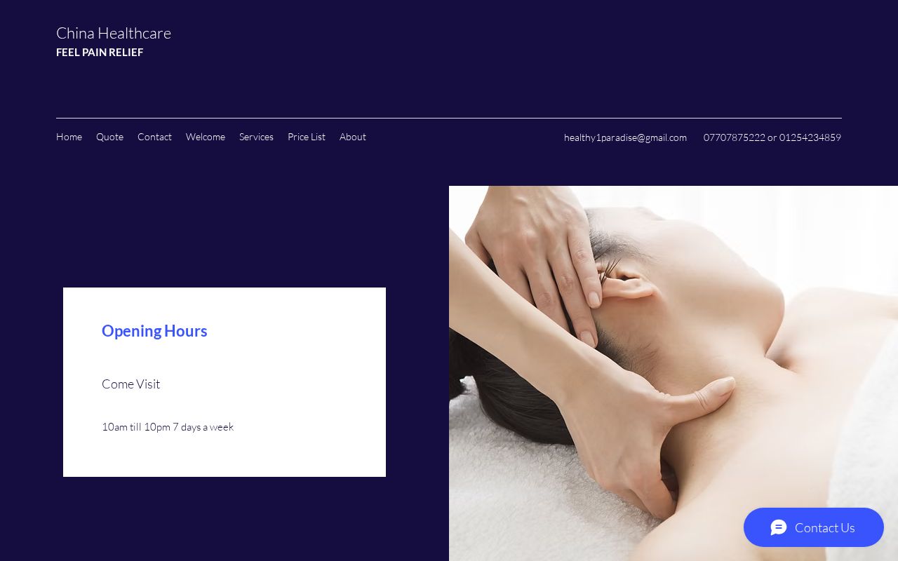Your current website