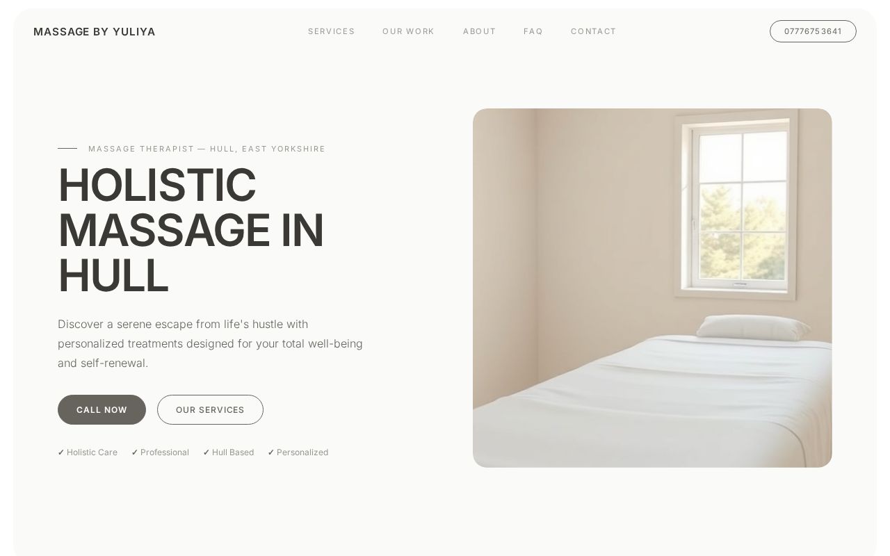Your new website