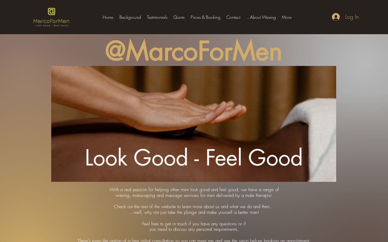 Your current website