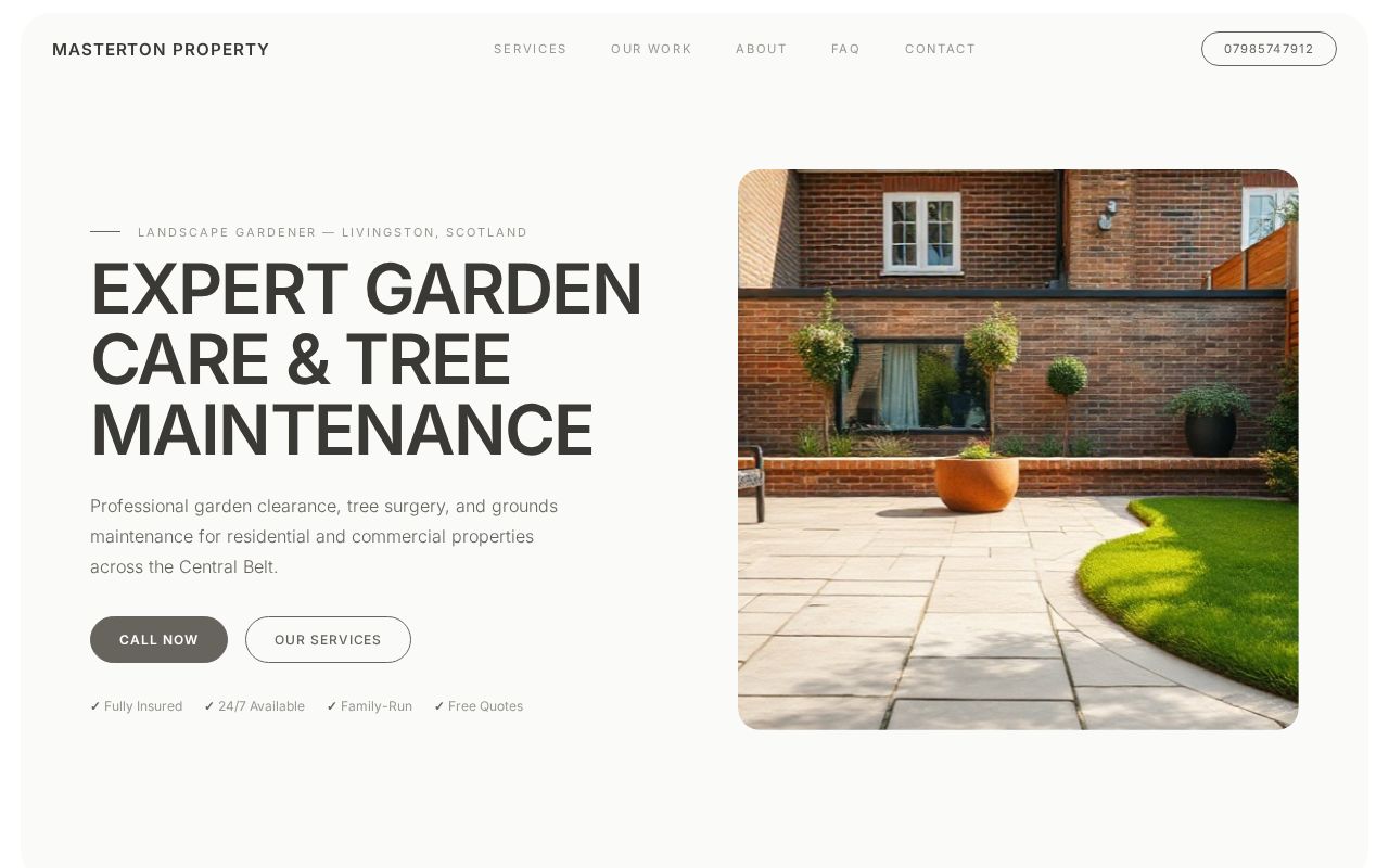 Your new website