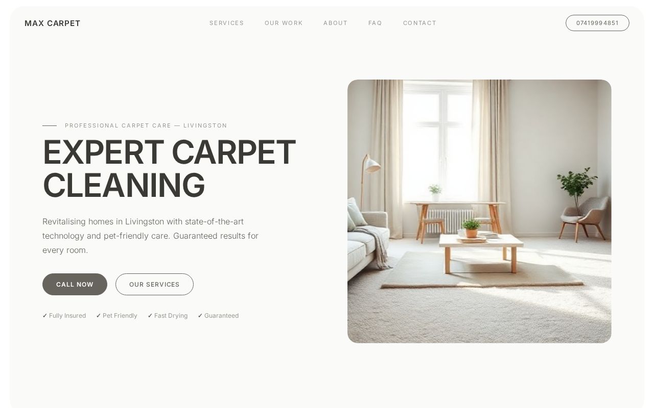 Your new website