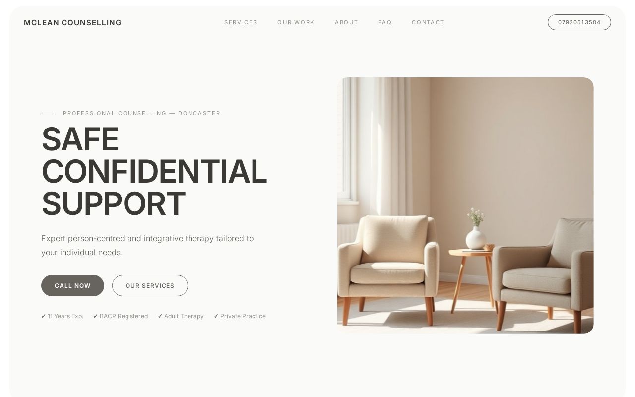 Your new website