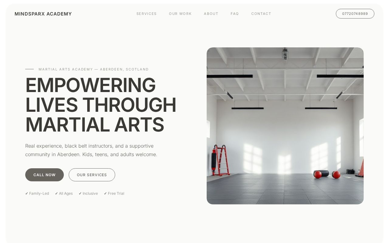 Your new website
