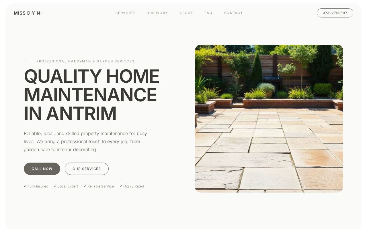 Your new website