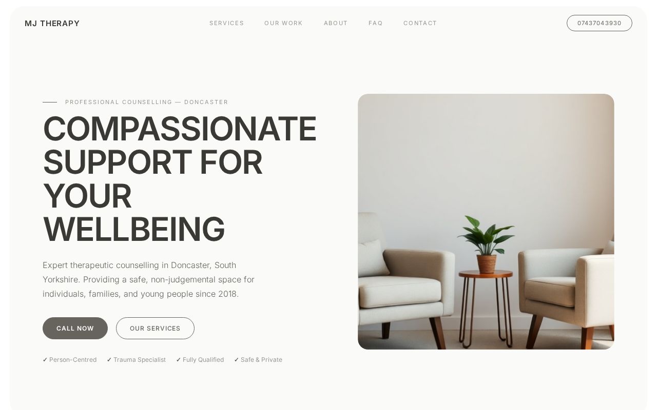 Your new website