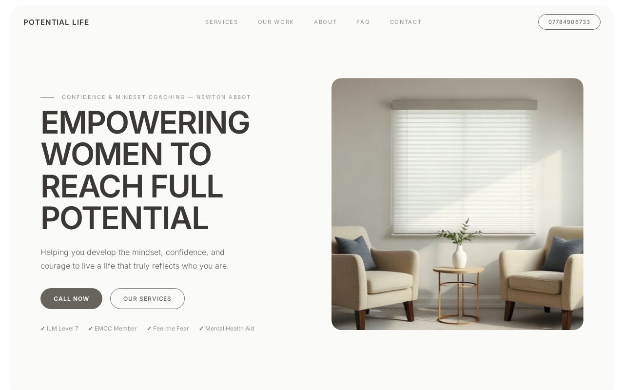 Your new website