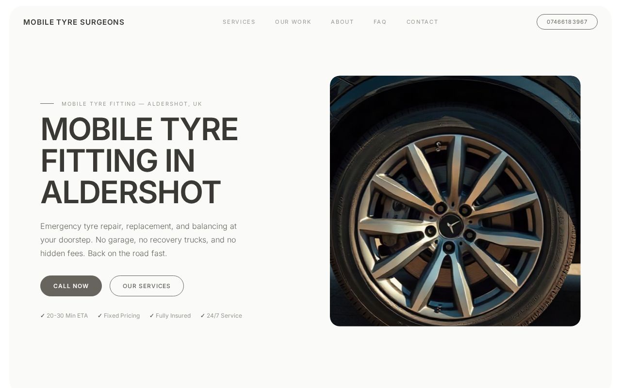 Your new website