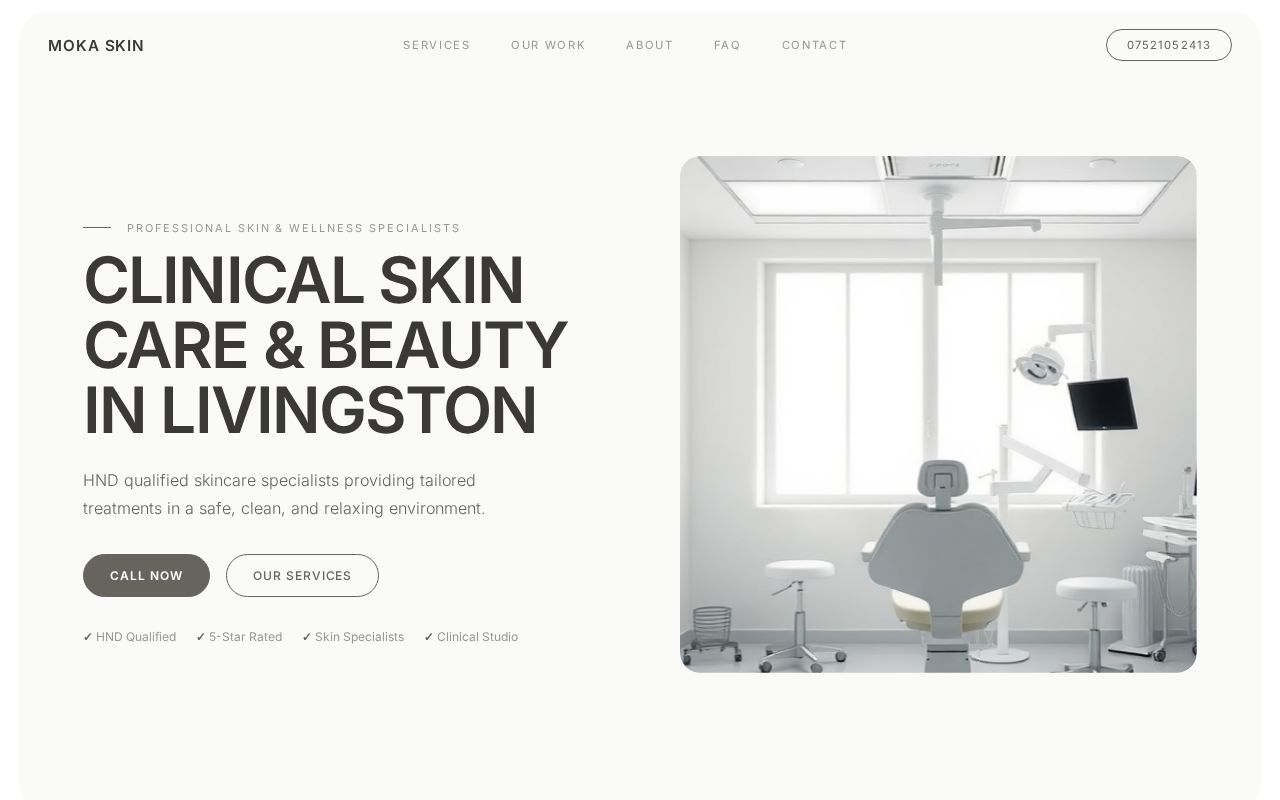 Your new website