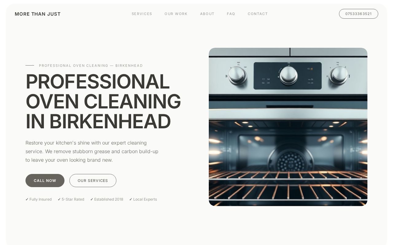 Your new website