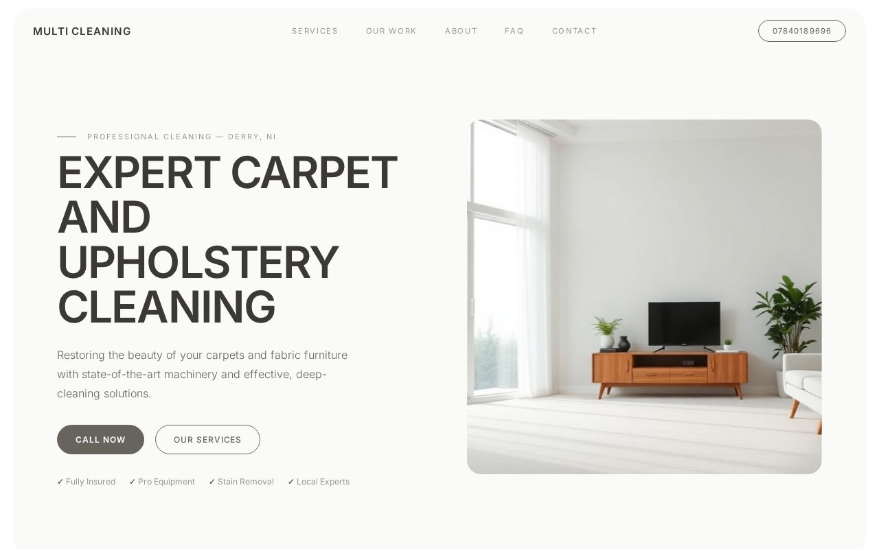 Your new website