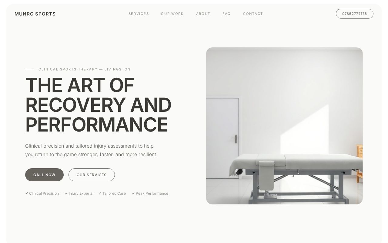Your new website