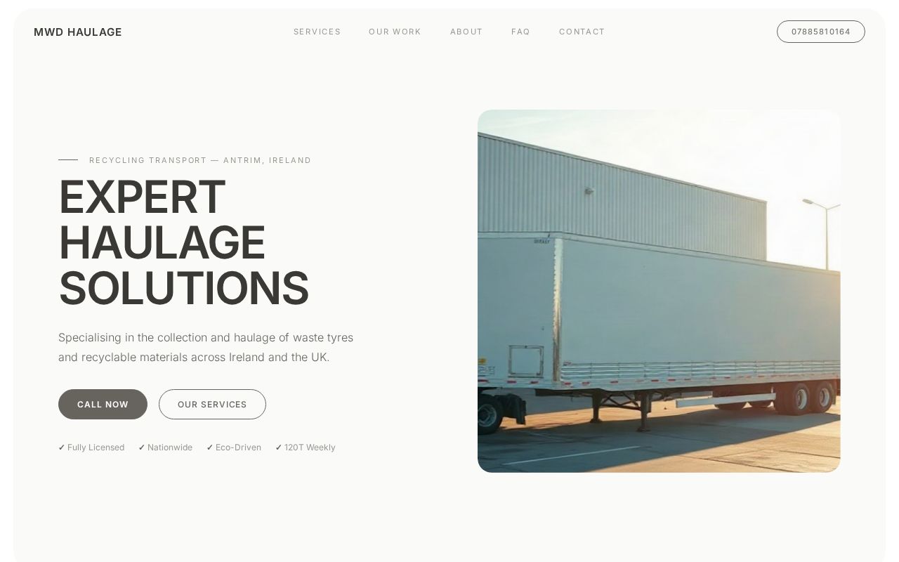 Your new website