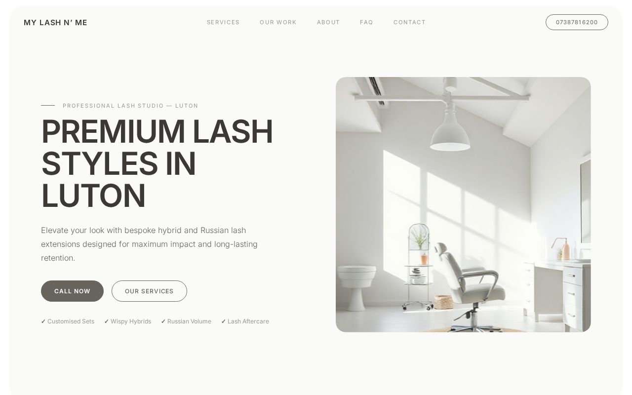 Your new website