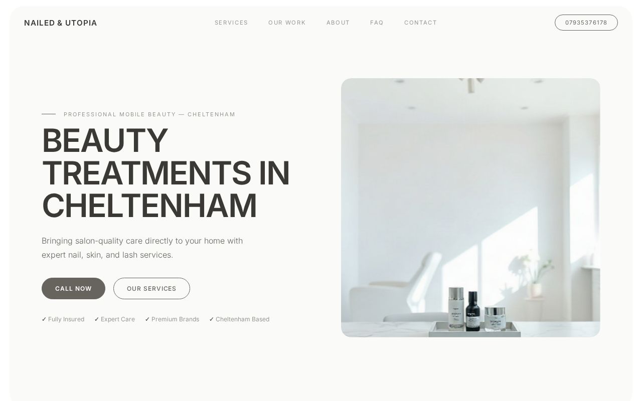 Your new website