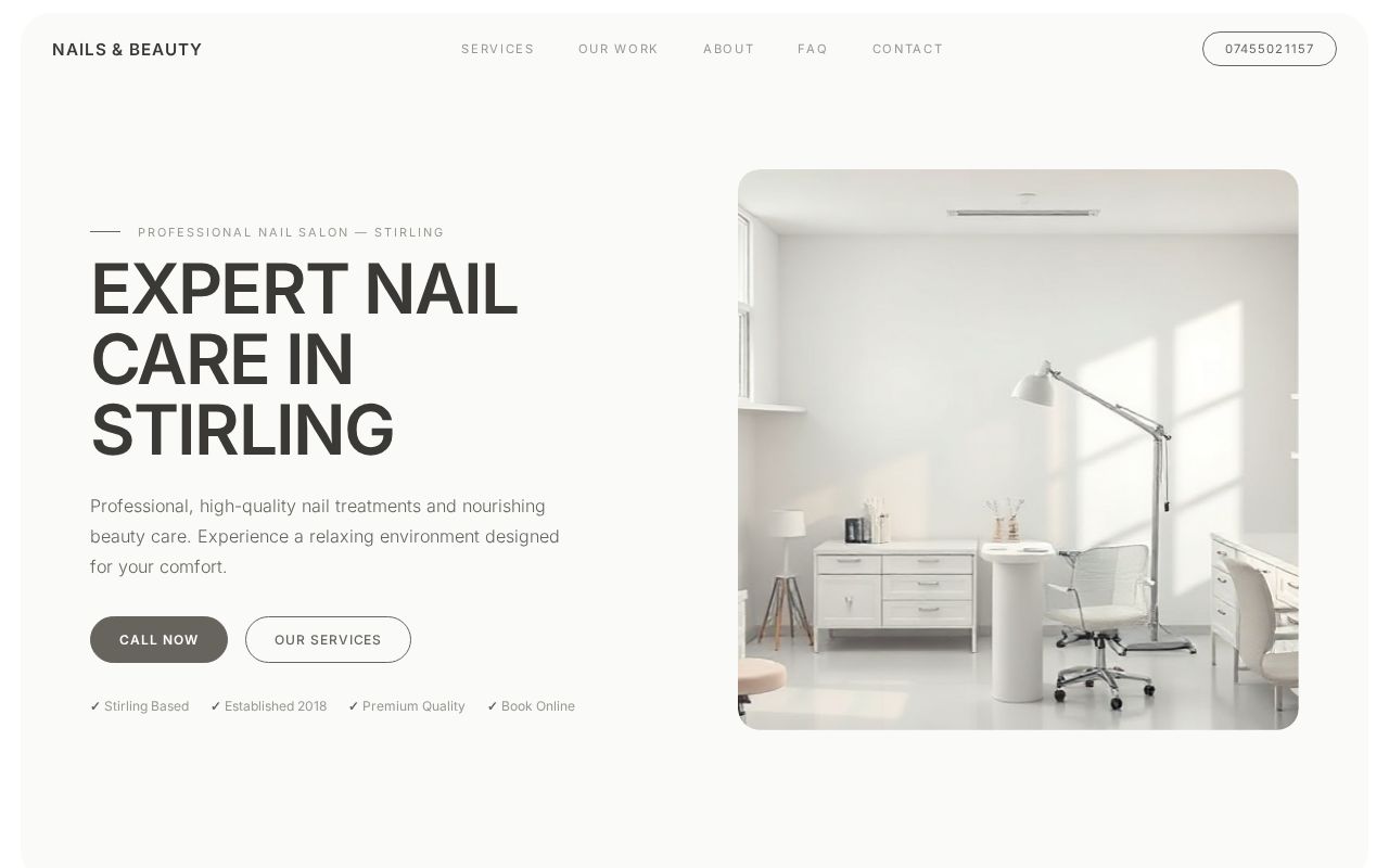 Your new website