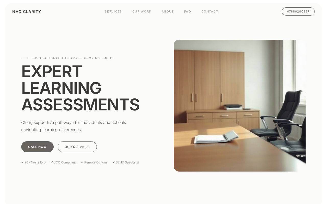 Your new website