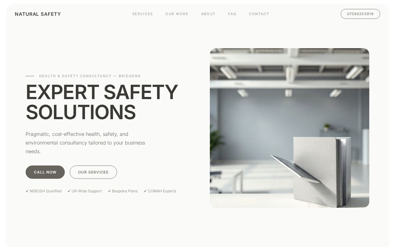 Your new website