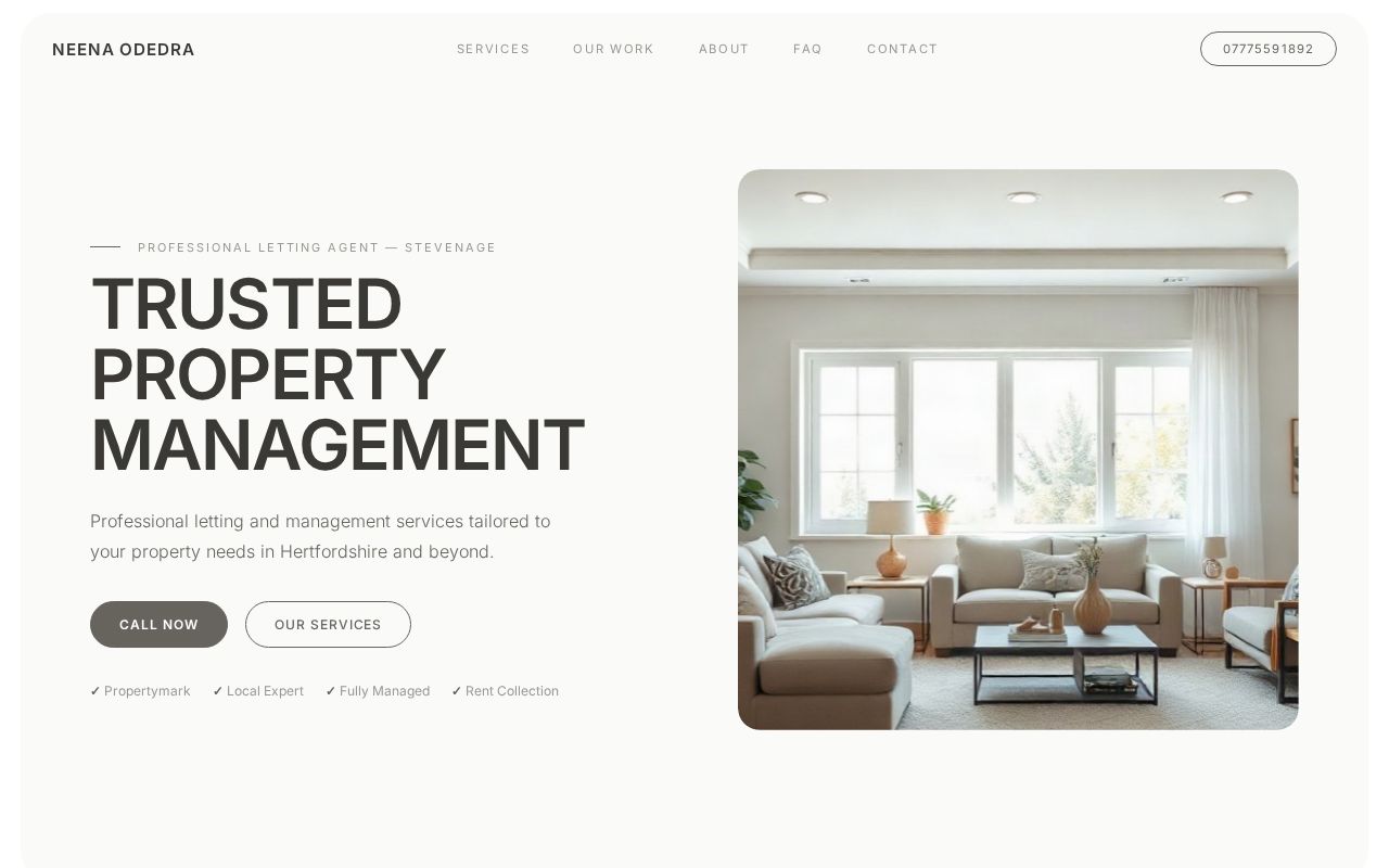 Your new website