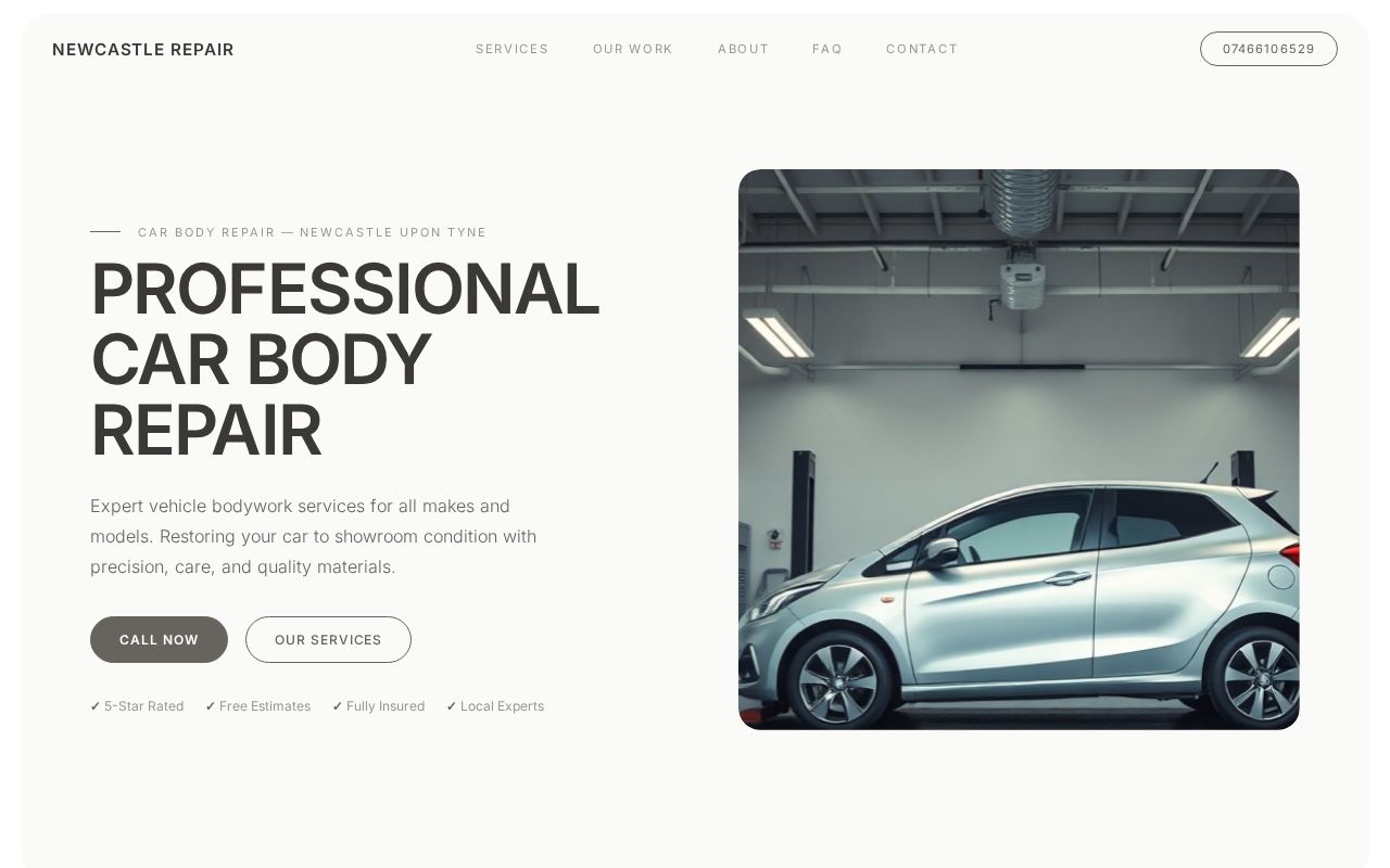 Your new website