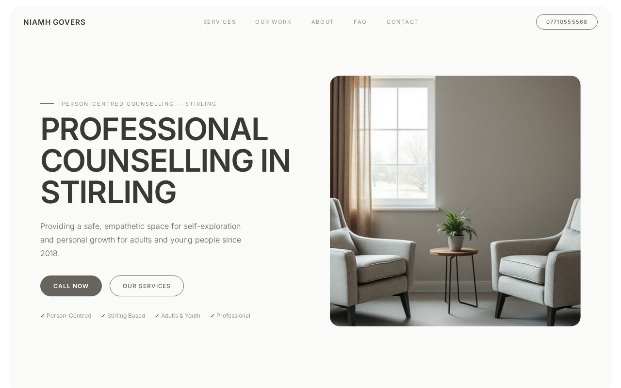 Your new website