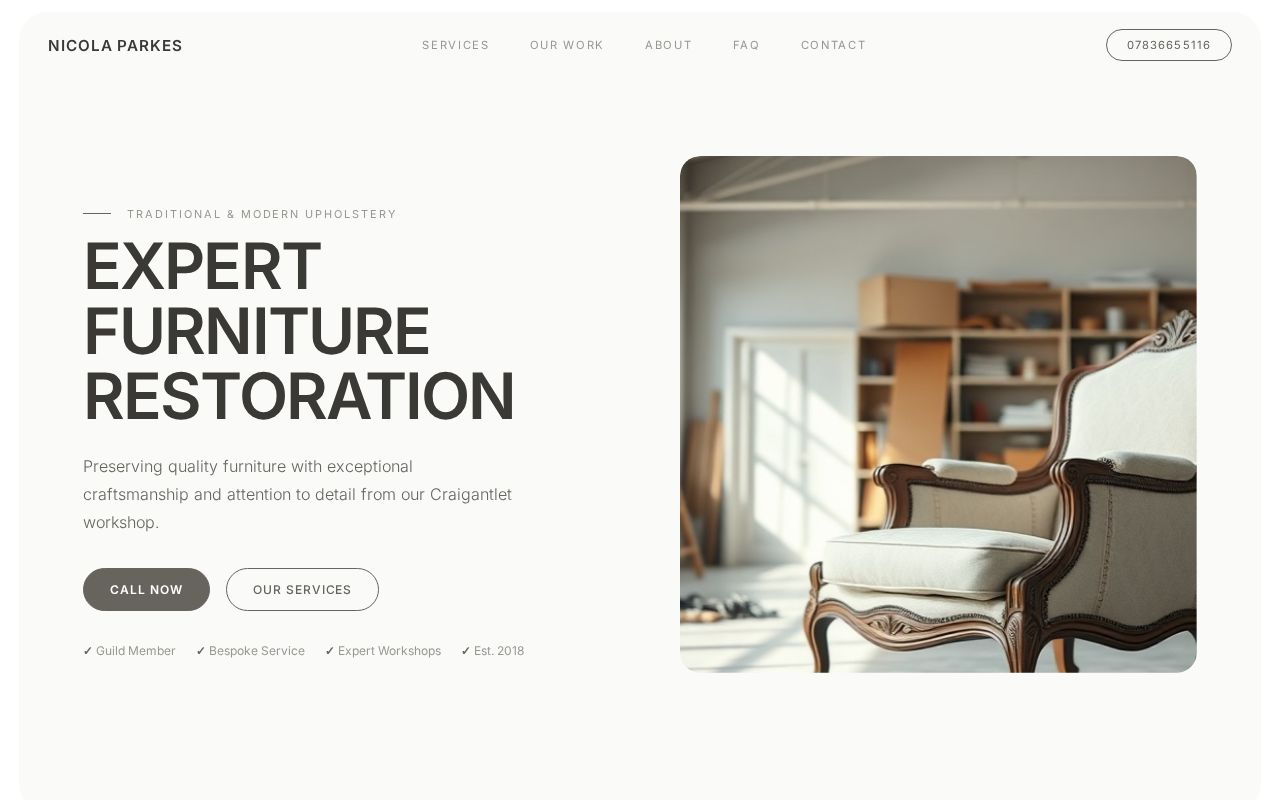 Your new website
