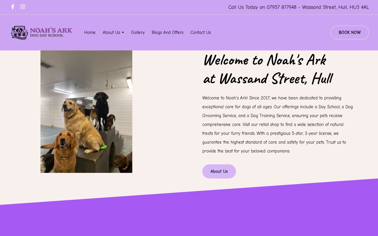 Your current website