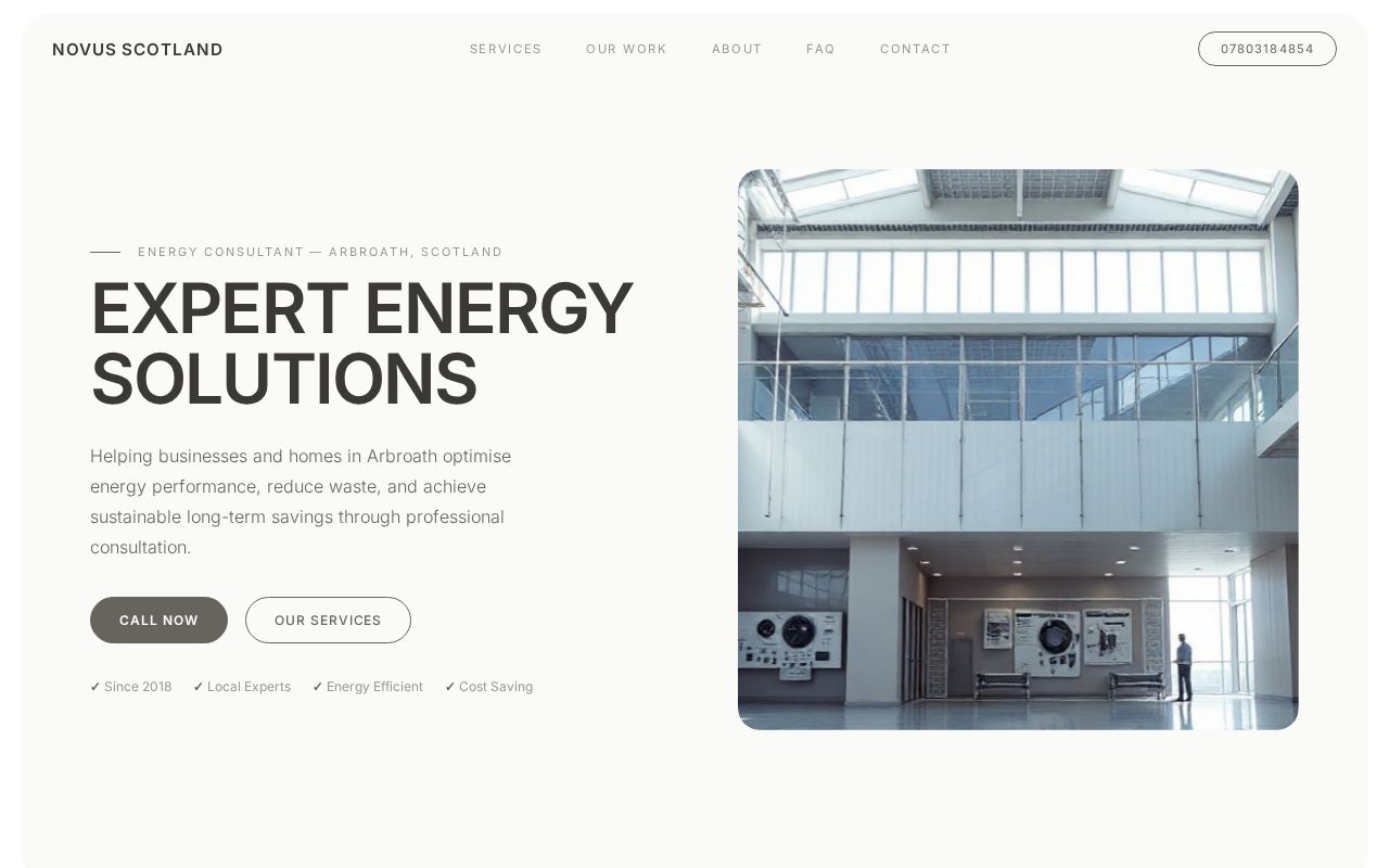 Your new website