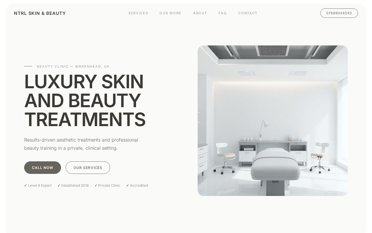Your new website