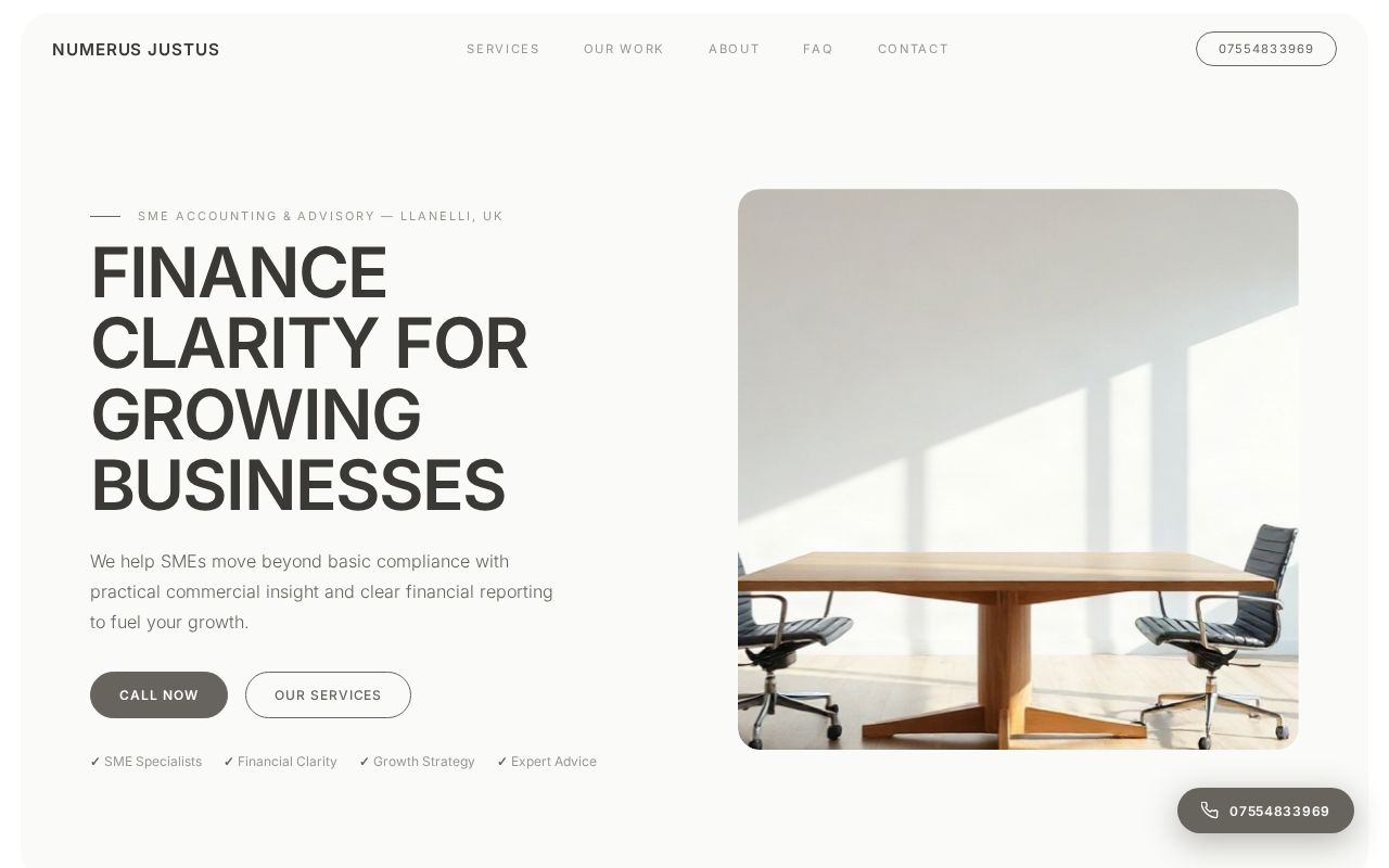 Your new website