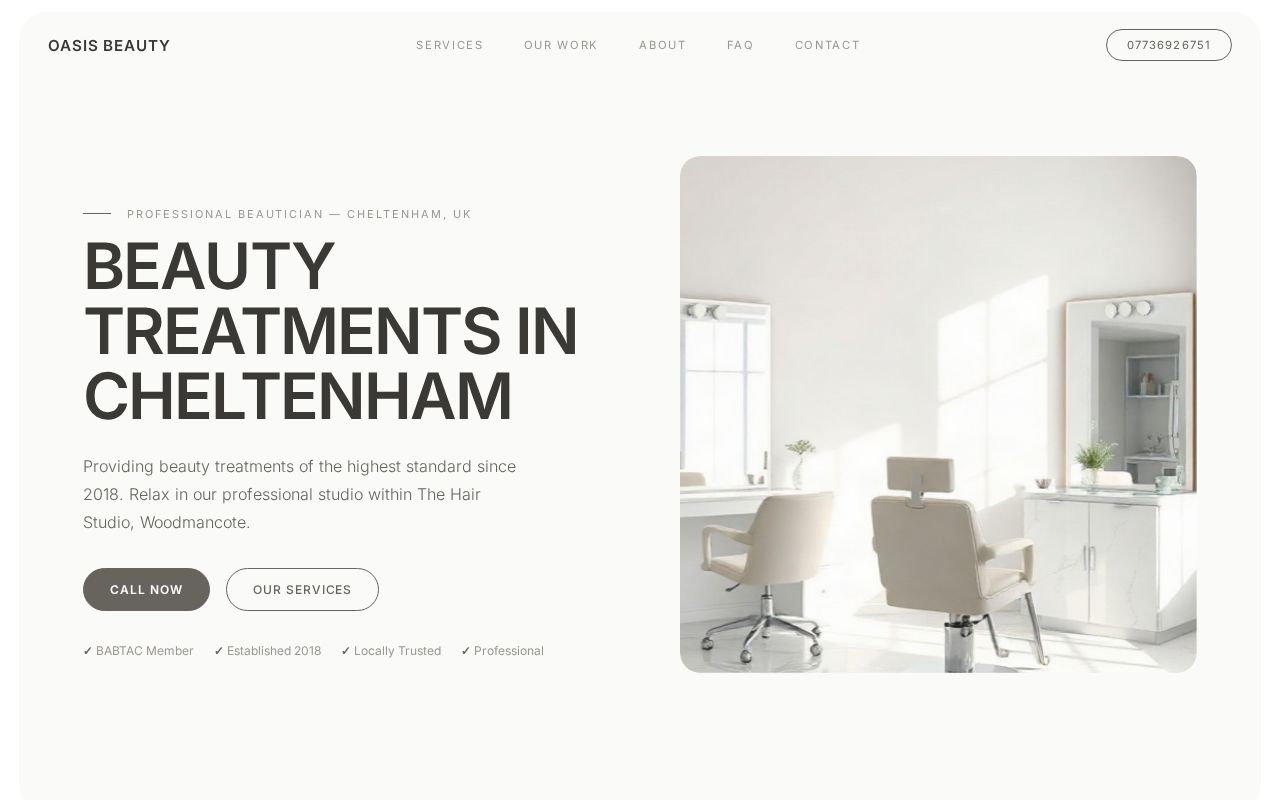 Your new website