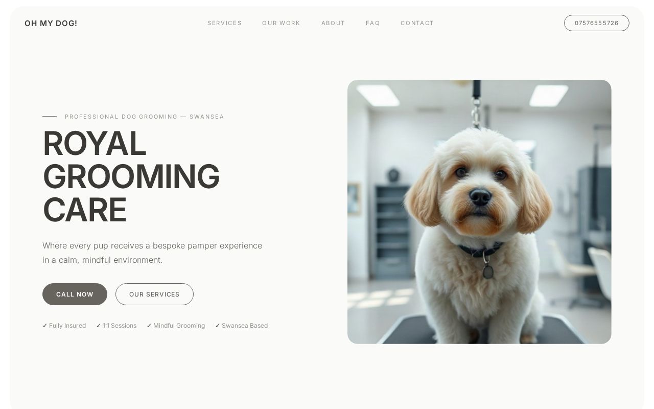 Your new website