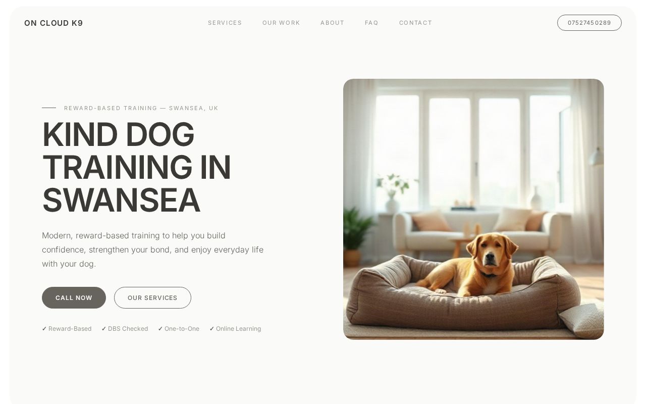 Your new website