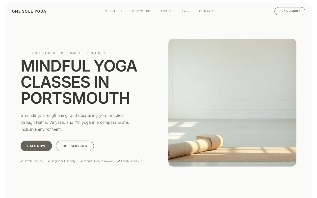 Your new website