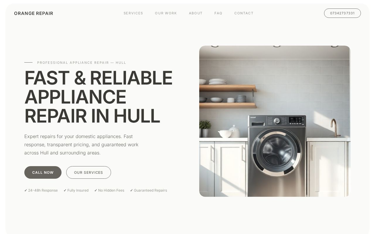 Your new website