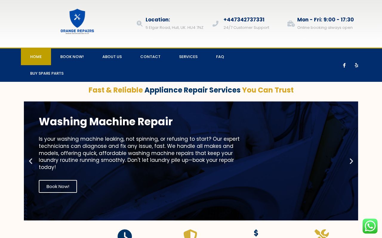 Your current website