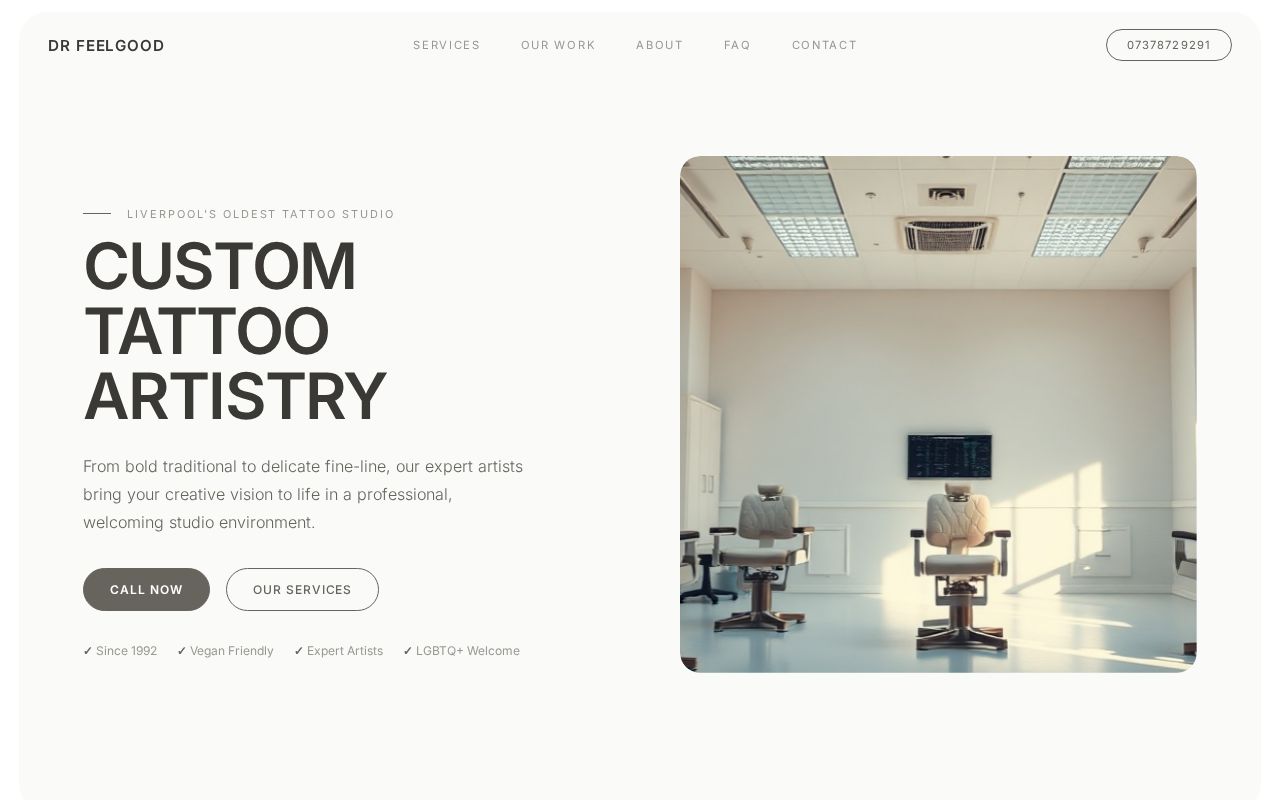 Your new website