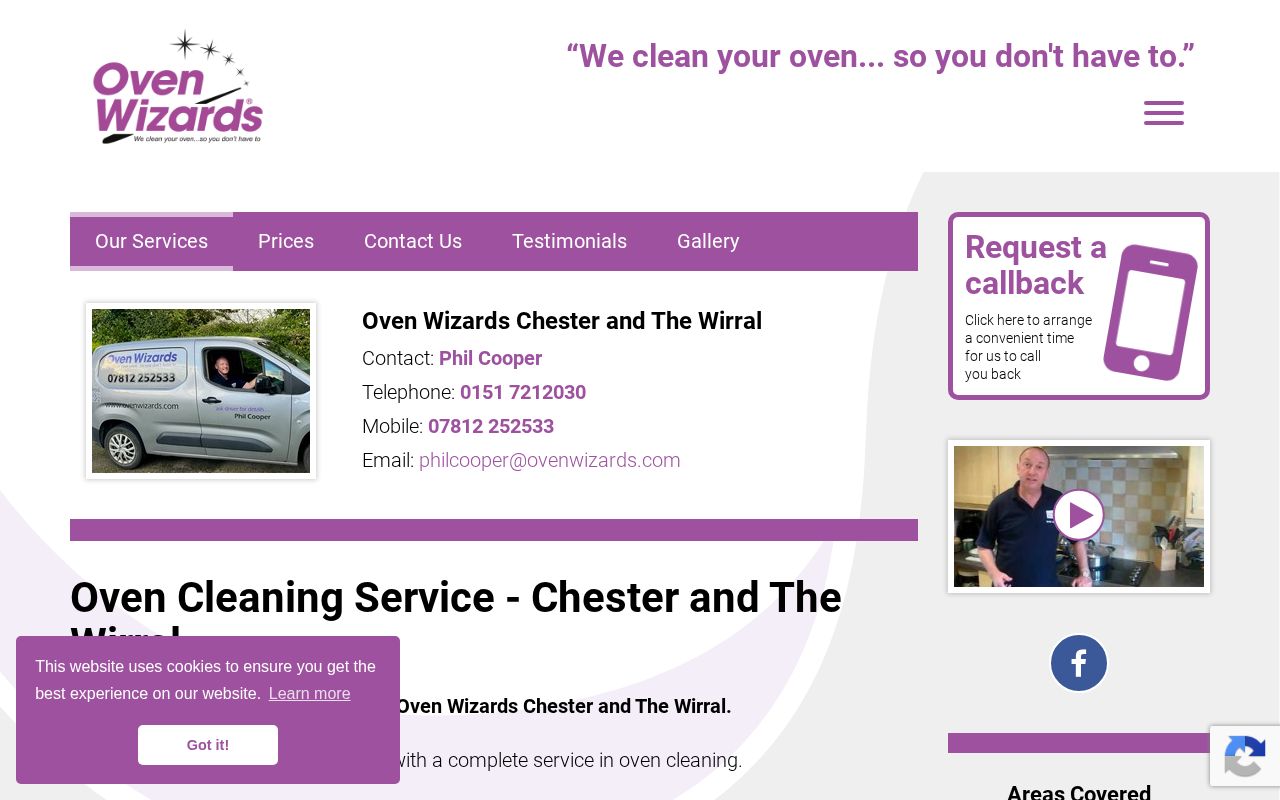 Your current website