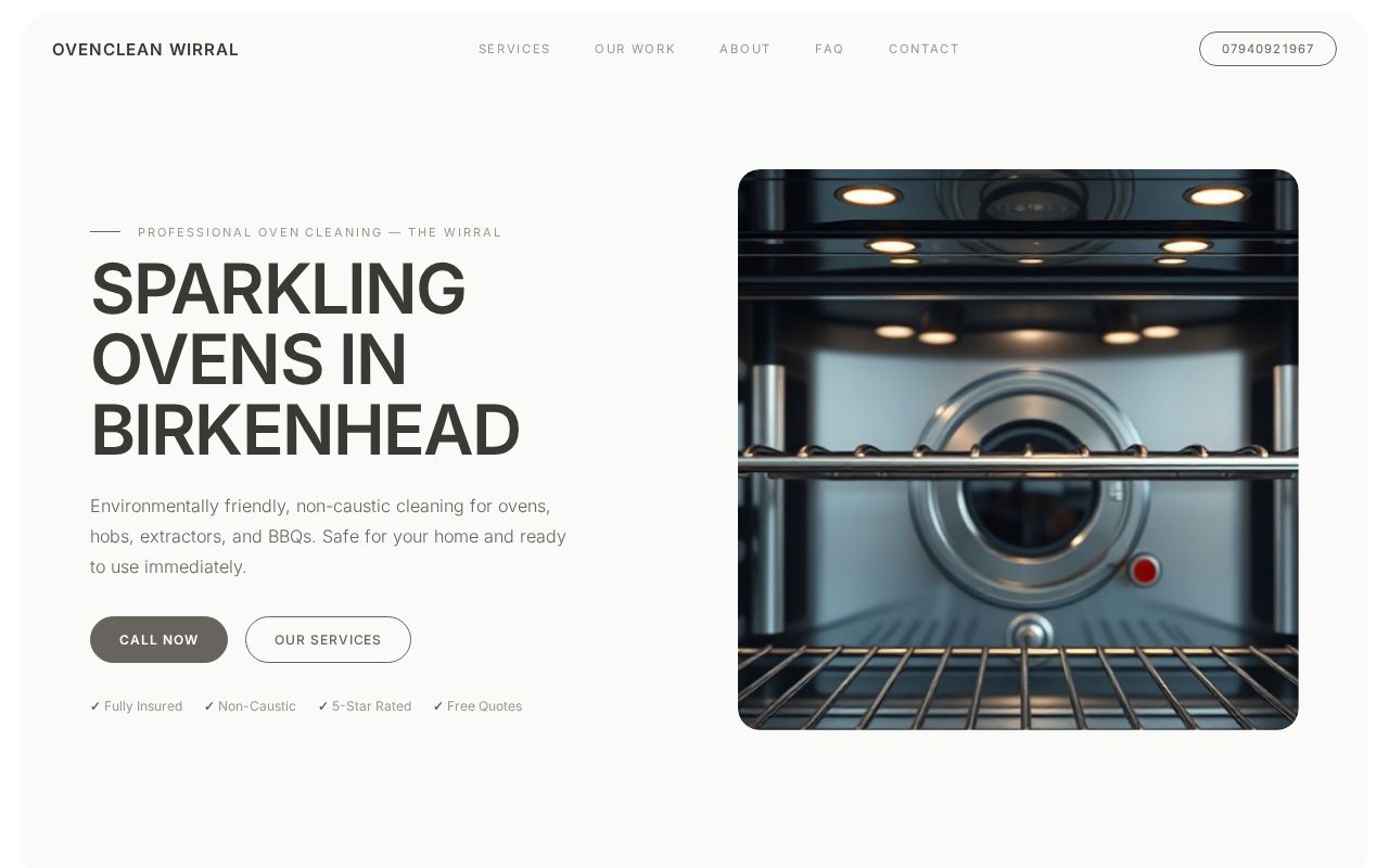 Your new website