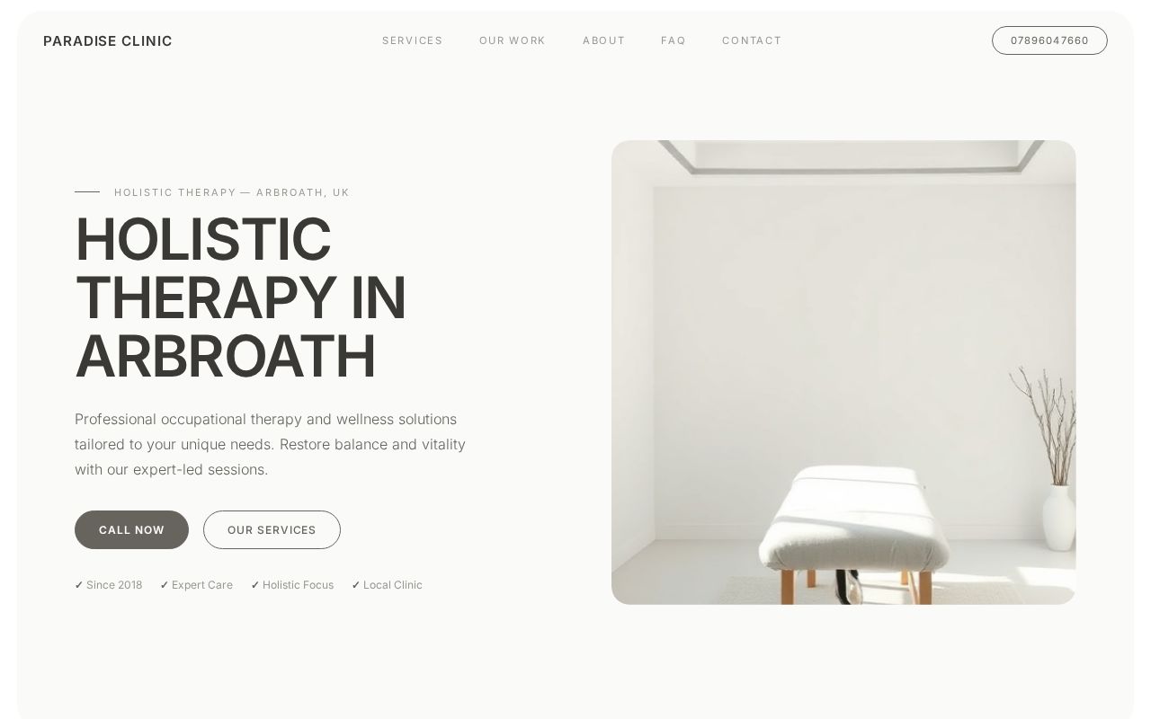 Your new website