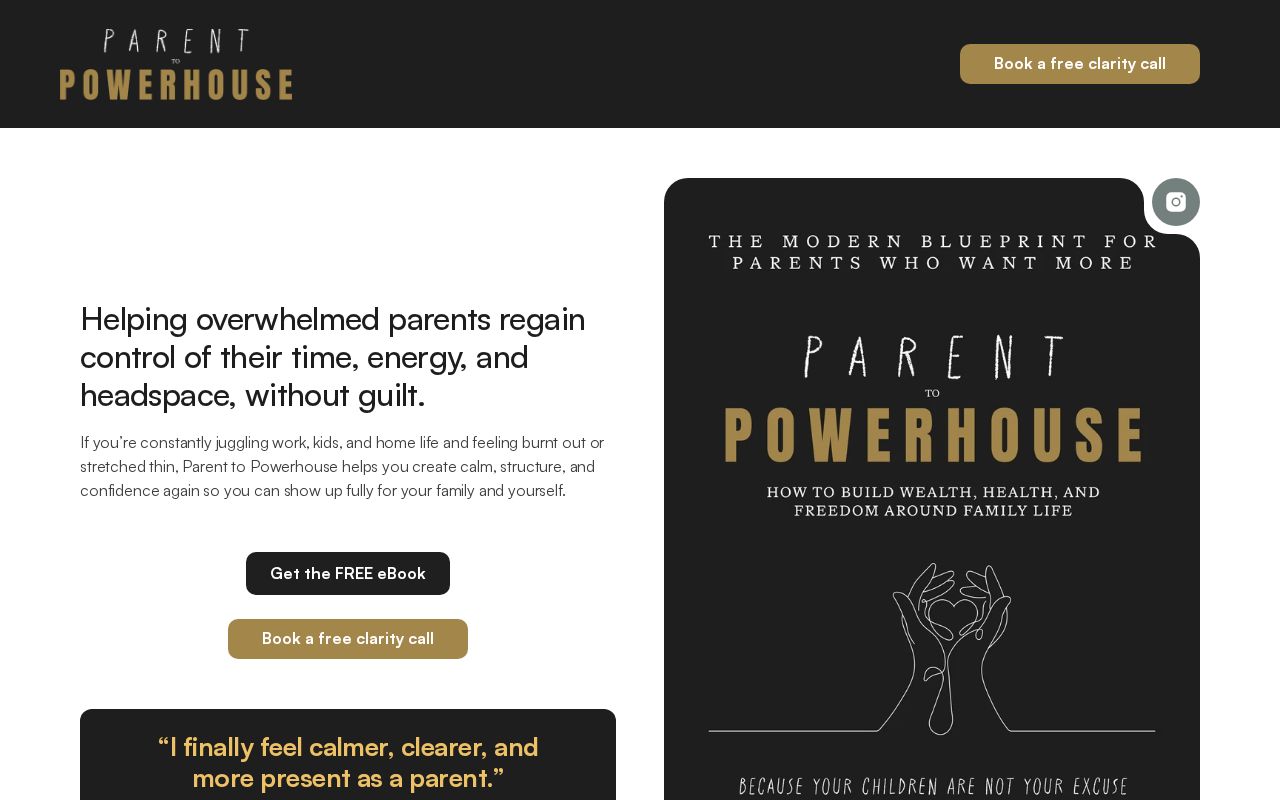 Your current website