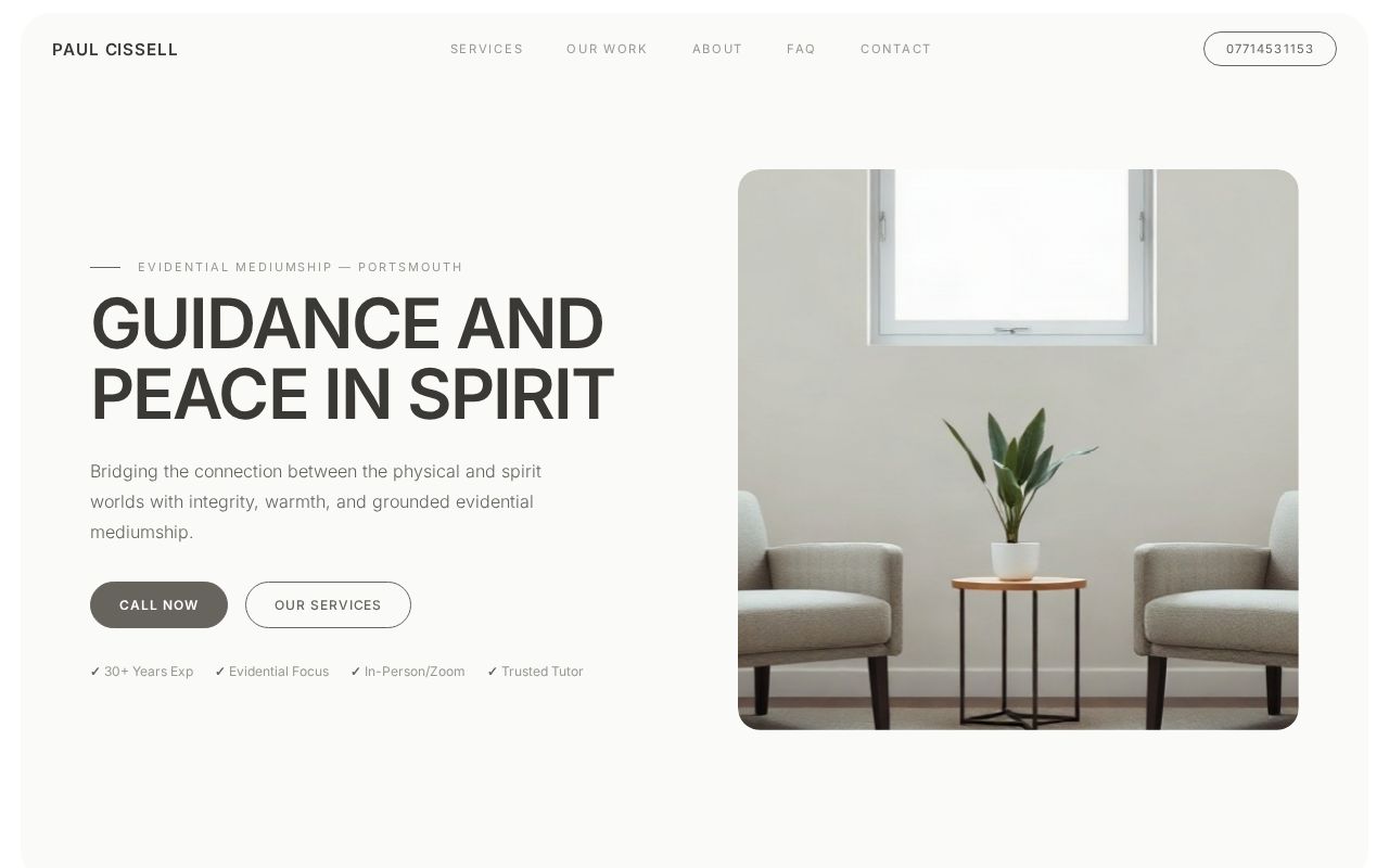 Your new website