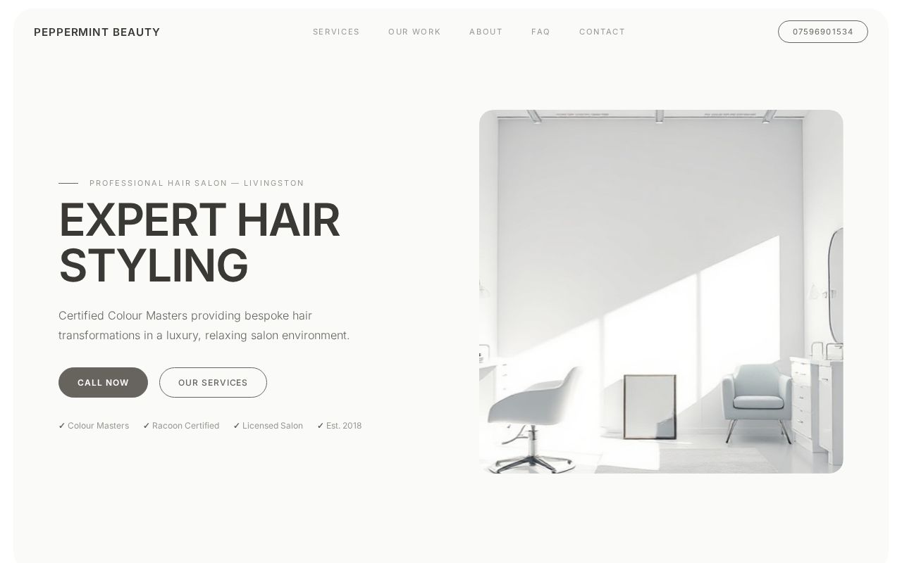 Your new website