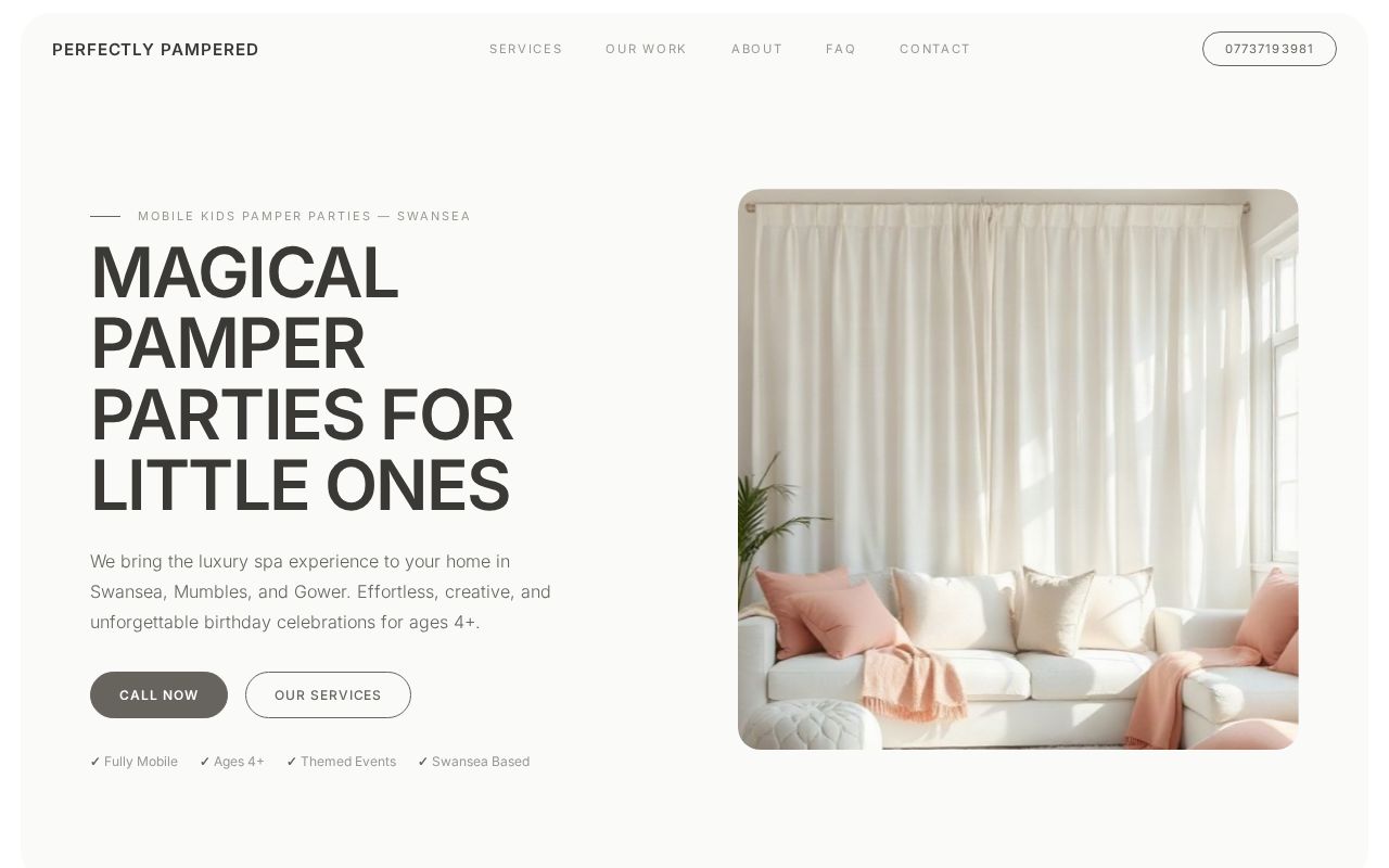 Your new website