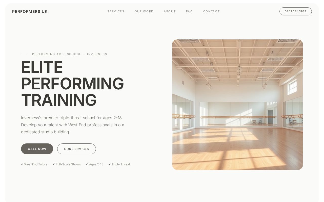 Your new website