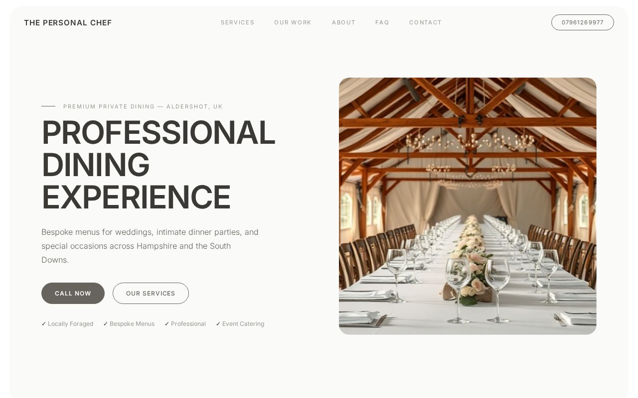 Your new website