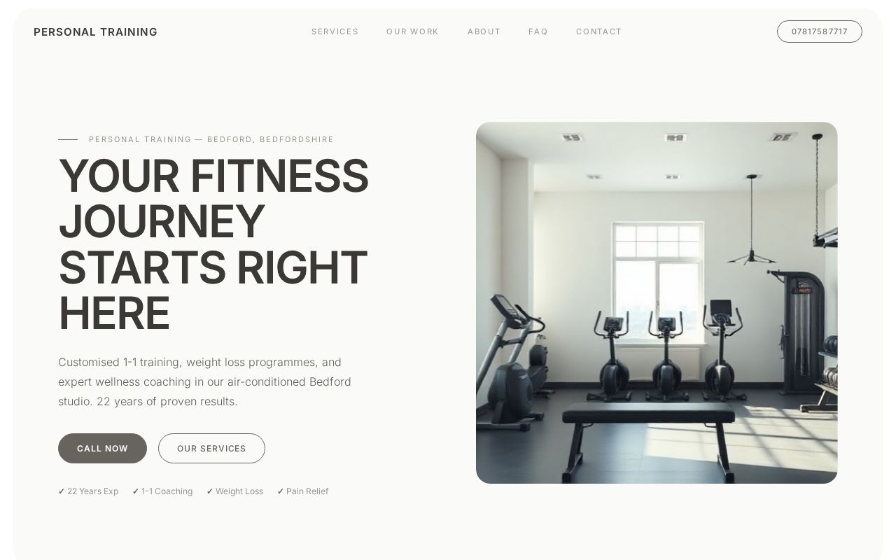 Your new website