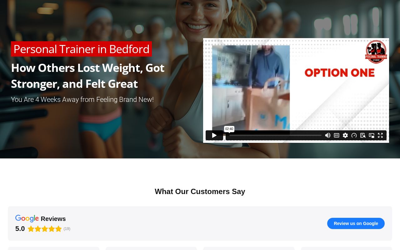 Your current website