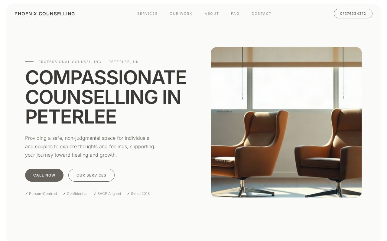 Your new website