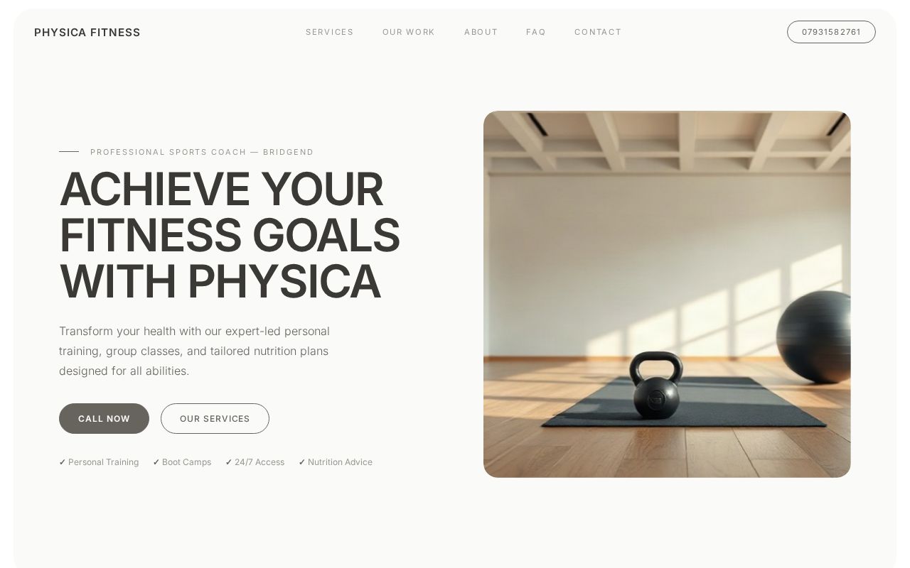 Your new website
